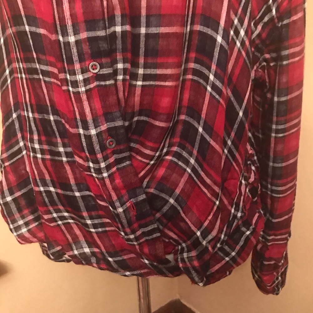 William Rast ‘Aster’ Convertible Button Down Top - image 4